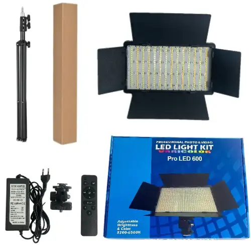 Lumière projecteur led avec télécommande Projecteur U600 / U800 Flat Panel LED Video Light
