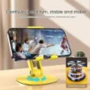 Pose téléphone pour bureau Support téléphone pour bureau/table ajustable et rotatif