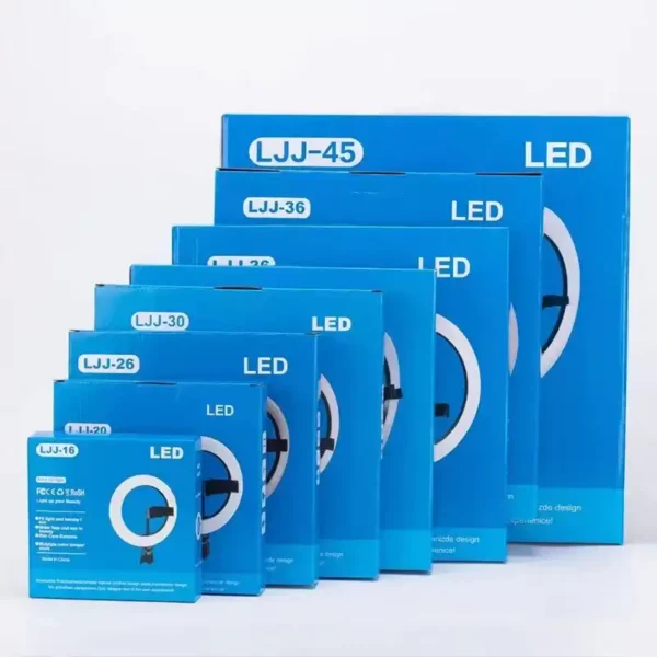 Ring ligth (10"/13"/14"/15"/18″ / 22″) Éclairage professionnel pour vidéos