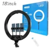 Ring ligth (10"/13"/14"/15"/18″ / 22″) Éclairage professionnel pour vidéos
