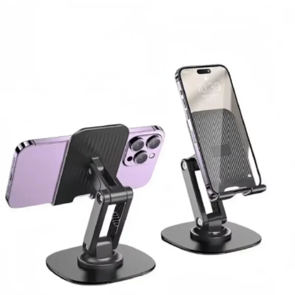 Support téléphone pour table rotatif bureau Support téléphone pour bureau/table ajustable et rotatif
