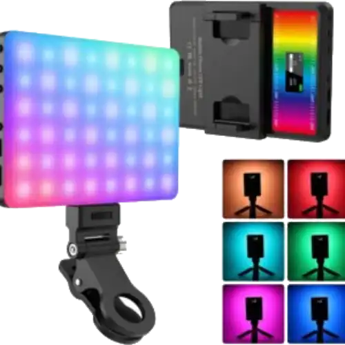 led multicolore Éclairage Selfie LED RGB Portable
