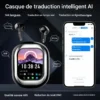 Ecouteur Bluetooth Traducteur Intelligent AI
